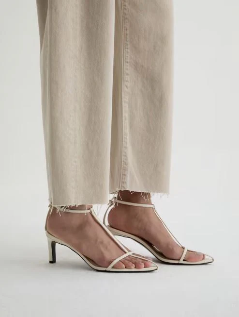 AG Jeans Hattie Crop, Sulfur Light Taupe - Image 5