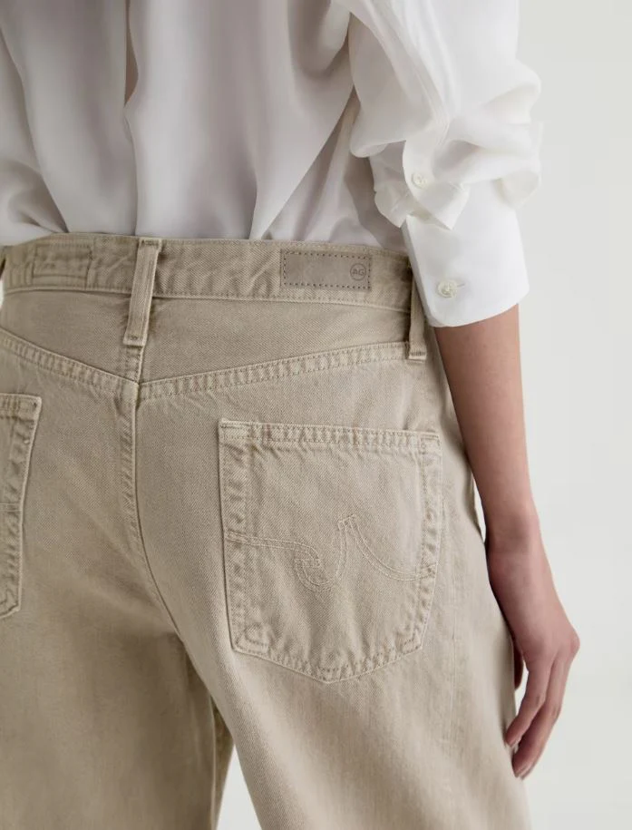 AG Jeans Hattie Crop, Sulfur Light Taupe - Image 7