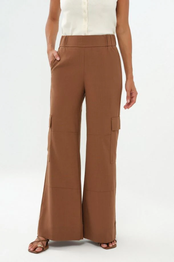 Anatomie Herron Woven Cargo Wide Leg Pant - Image 3