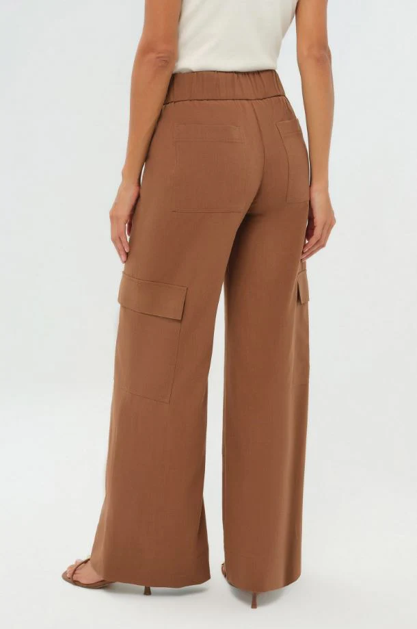 Anatomie Herron Woven Cargo Wide Leg Pant - Image 5