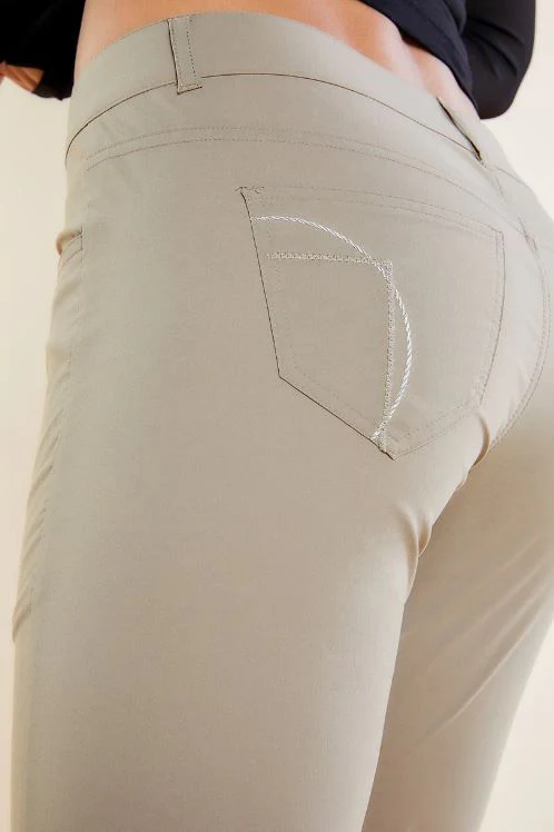Anatomie Luisa Pant, Khaki - Final Sale - Image 4