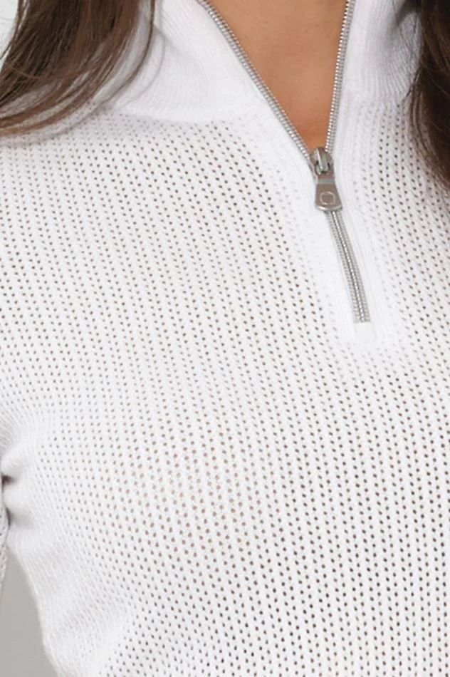 Anatomie Serena 1/4 Zip Sweater-Knit Top - Image 4