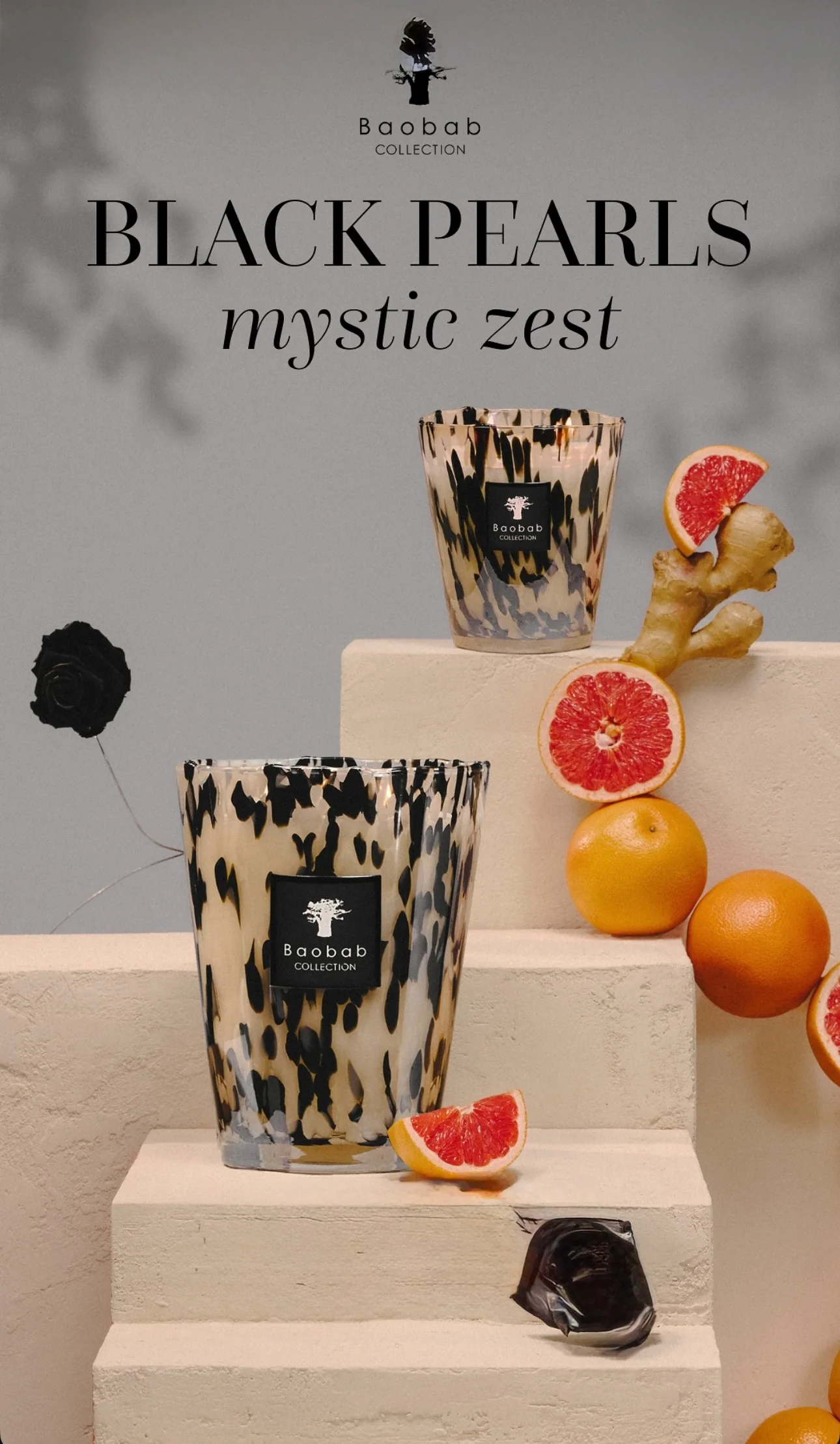 Baobab Collection Scented Candle, Pearls Black - Image 8