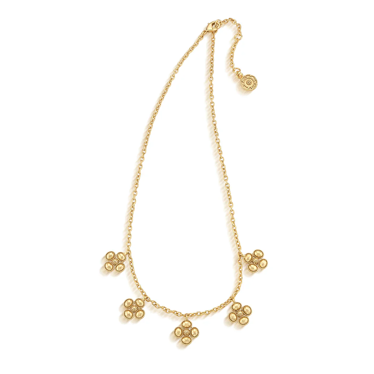 Capucine De Wulf Berry Clover Multi Station Necklace - Image 3