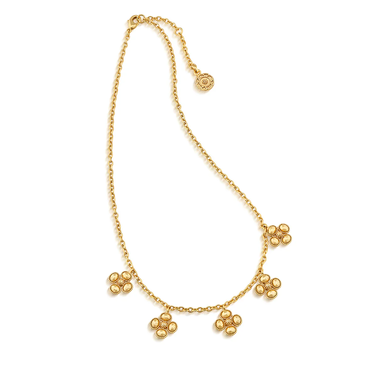 Capucine De Wulf Berry Clover Multi Station Necklace - Image 5