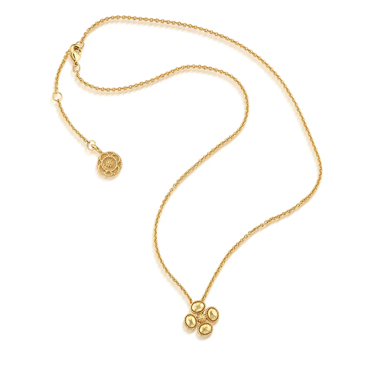Capucine De Wulf Berry Clover Station Necklace - Image 3