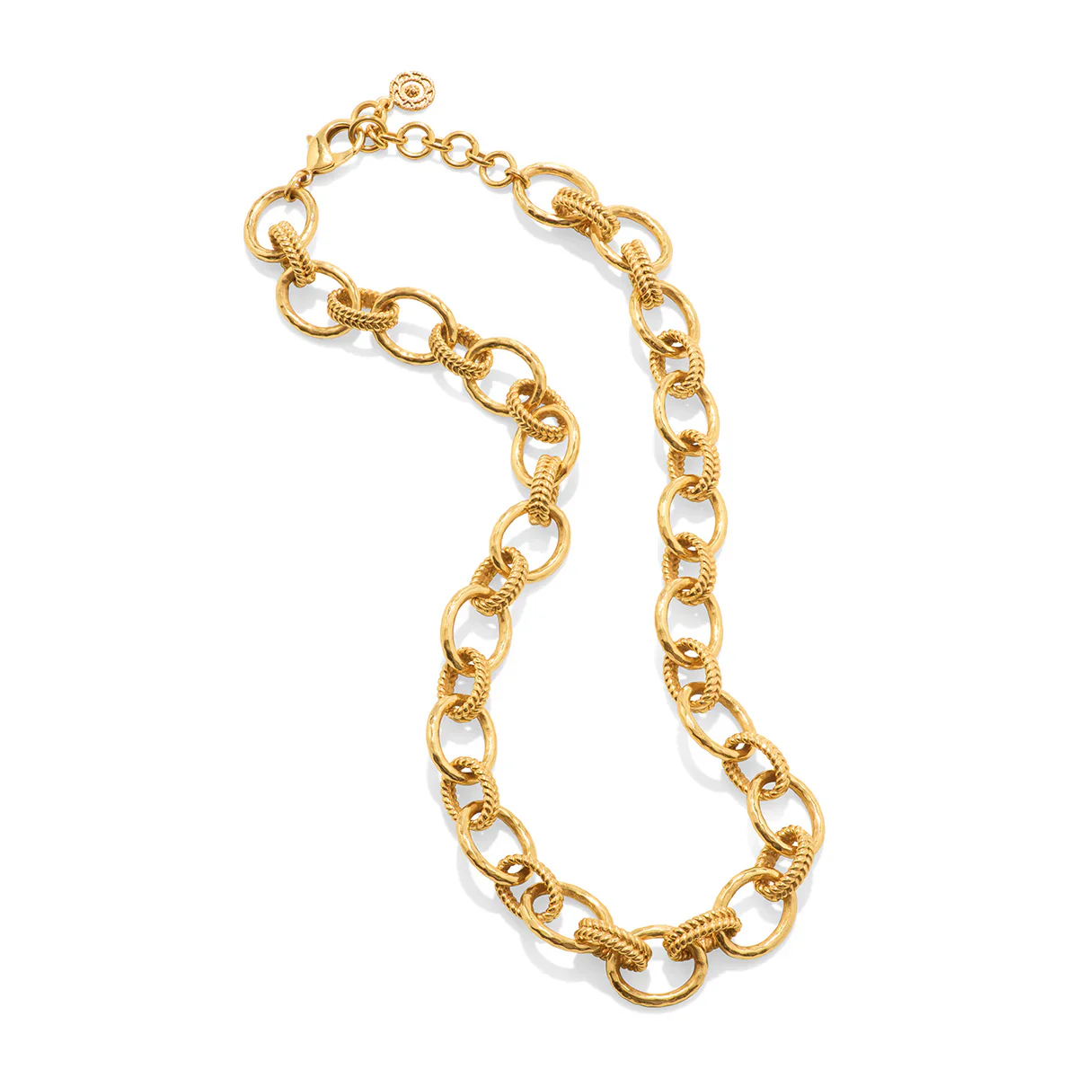 Capucine De Wulf Cleopatra Regal Link Necklace, 16" + 2" - Image 3