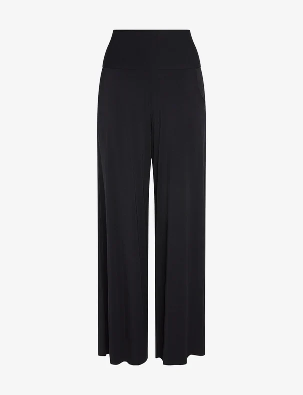 Commando Butter Wide Leg Lounge Pant, Black - Image 4