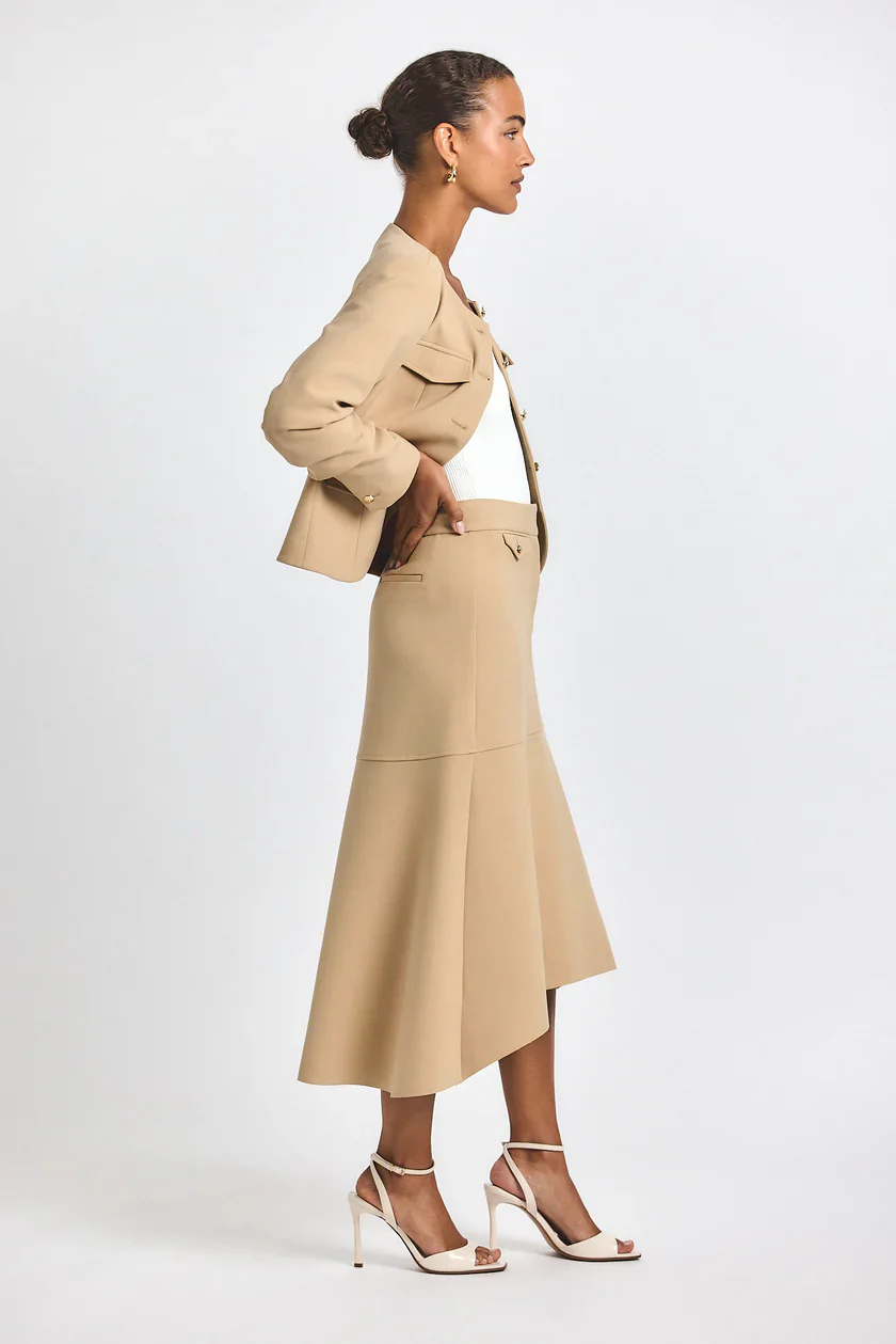Derek Lam 10 Crosby Nicolette Midi Skirt - Final Sale - Image 3
