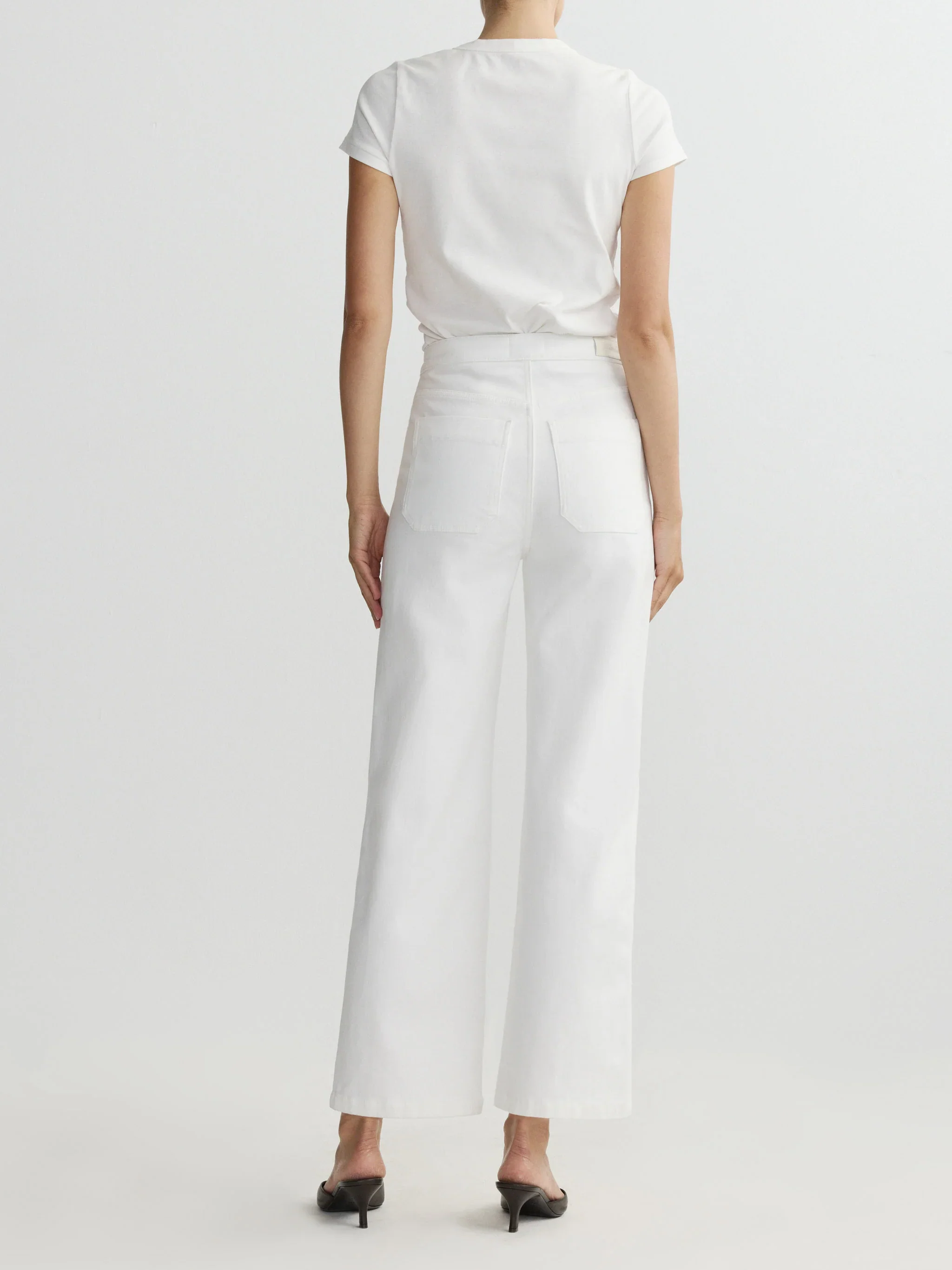 DL1961 Karmine Refined Wide Leg: High Rise 28" - Image 3