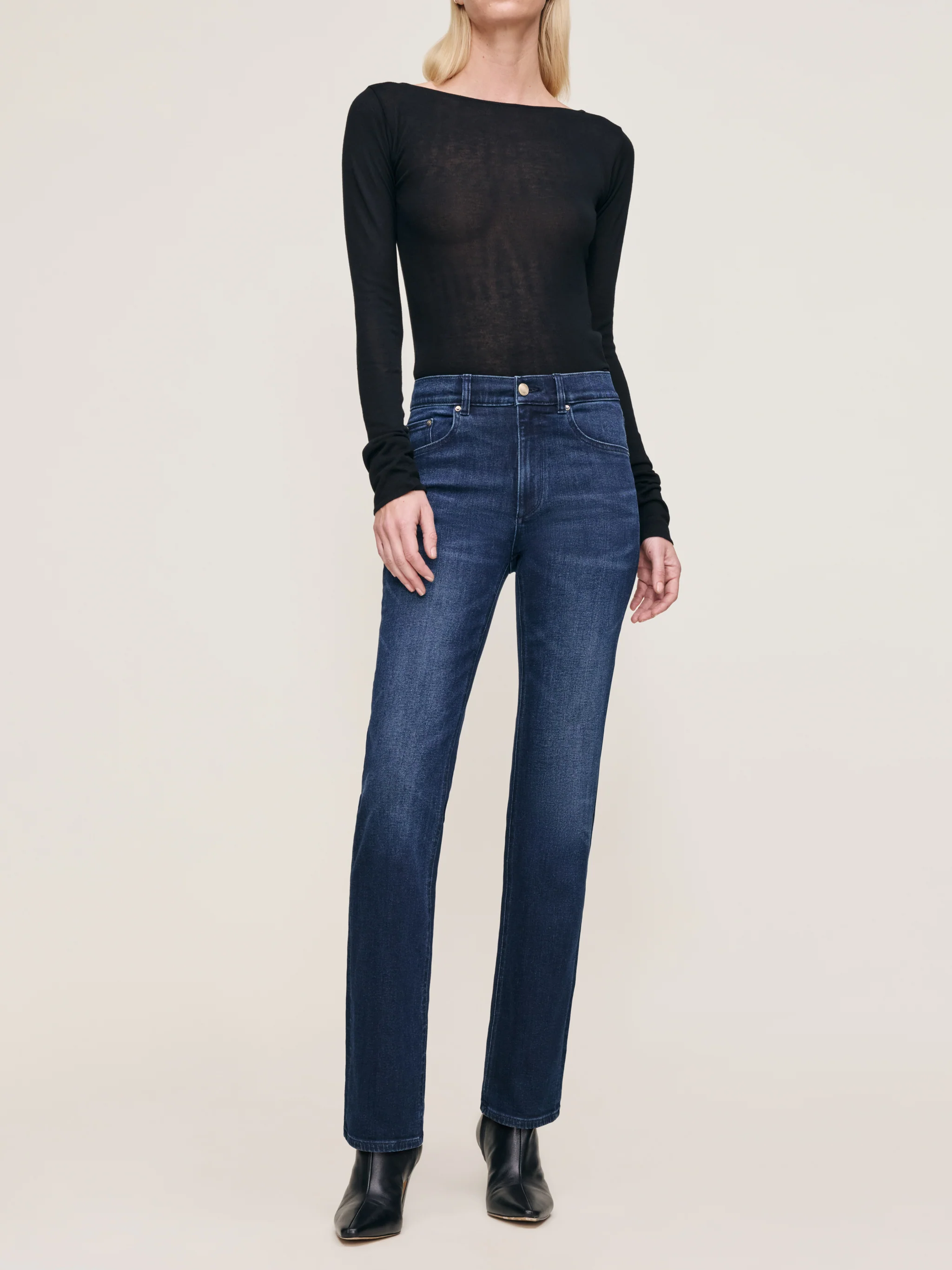 DL1961 Patti Straight: High Rise 31" - Final Sale - Image 2