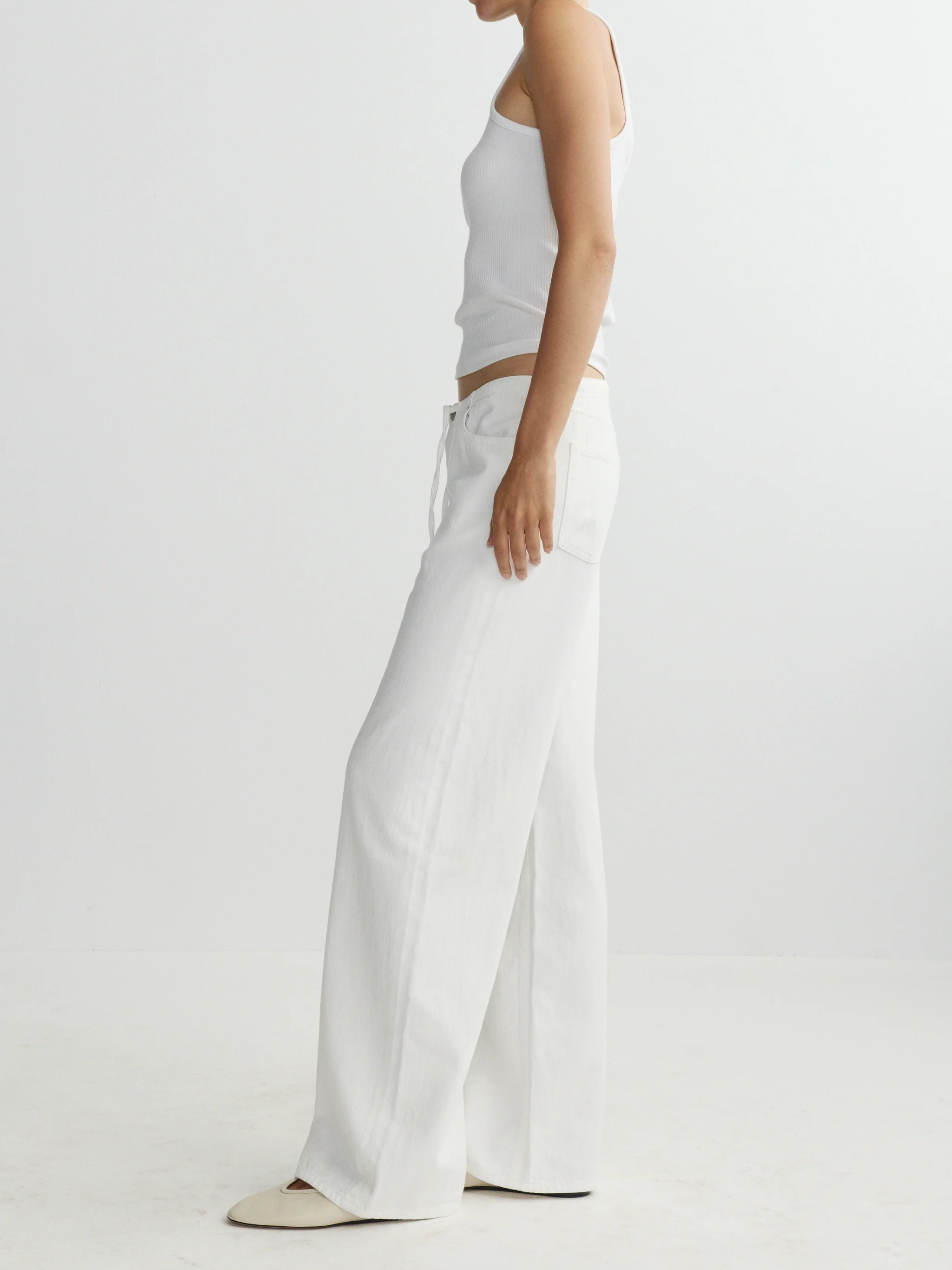 DL1961 Sienna Low-Slung Wide Leg Relaxed 31" - Image 2