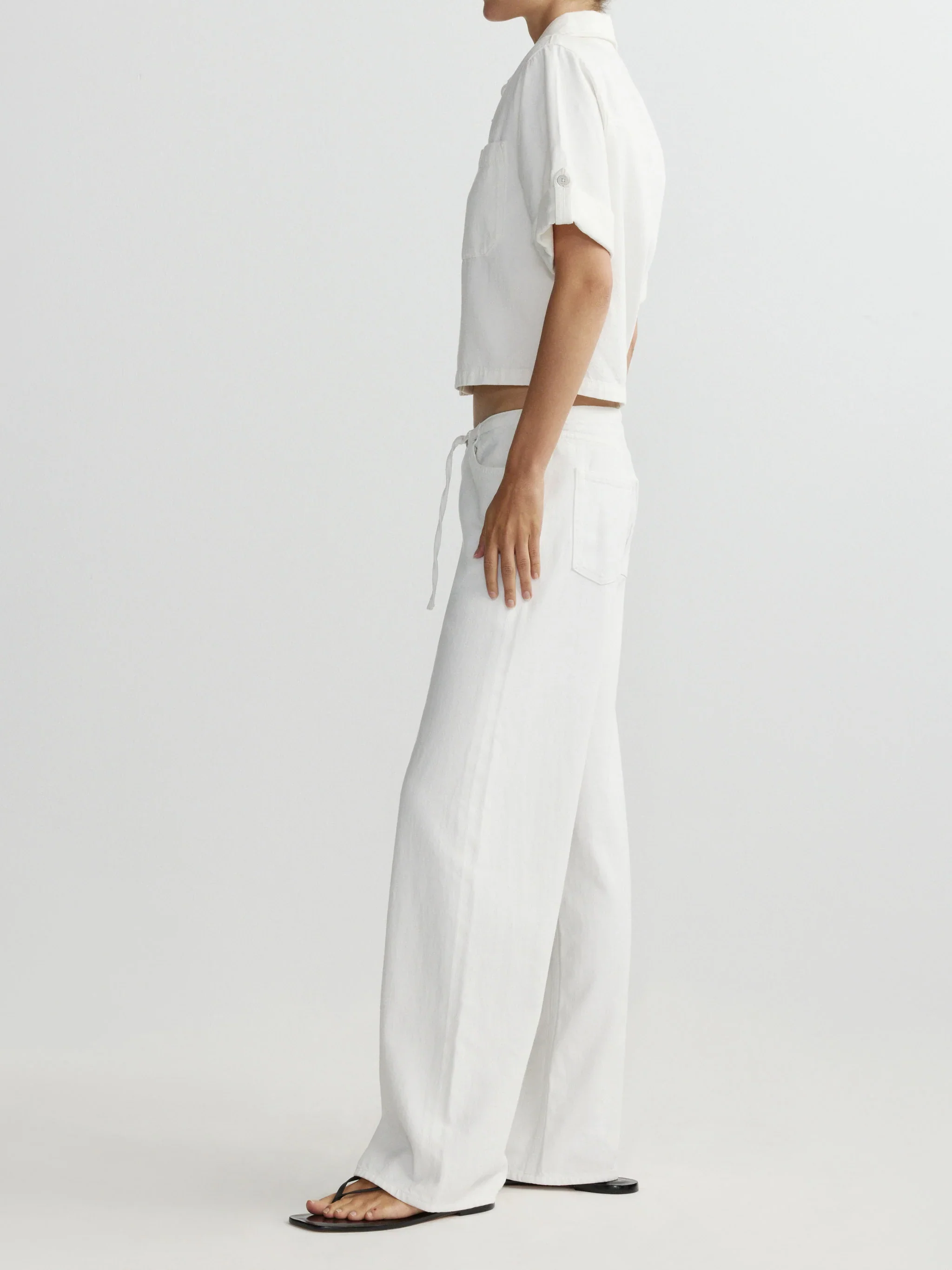 DL1961 Sienna Low-Slung Wide Leg Relaxed 31" - Image 4