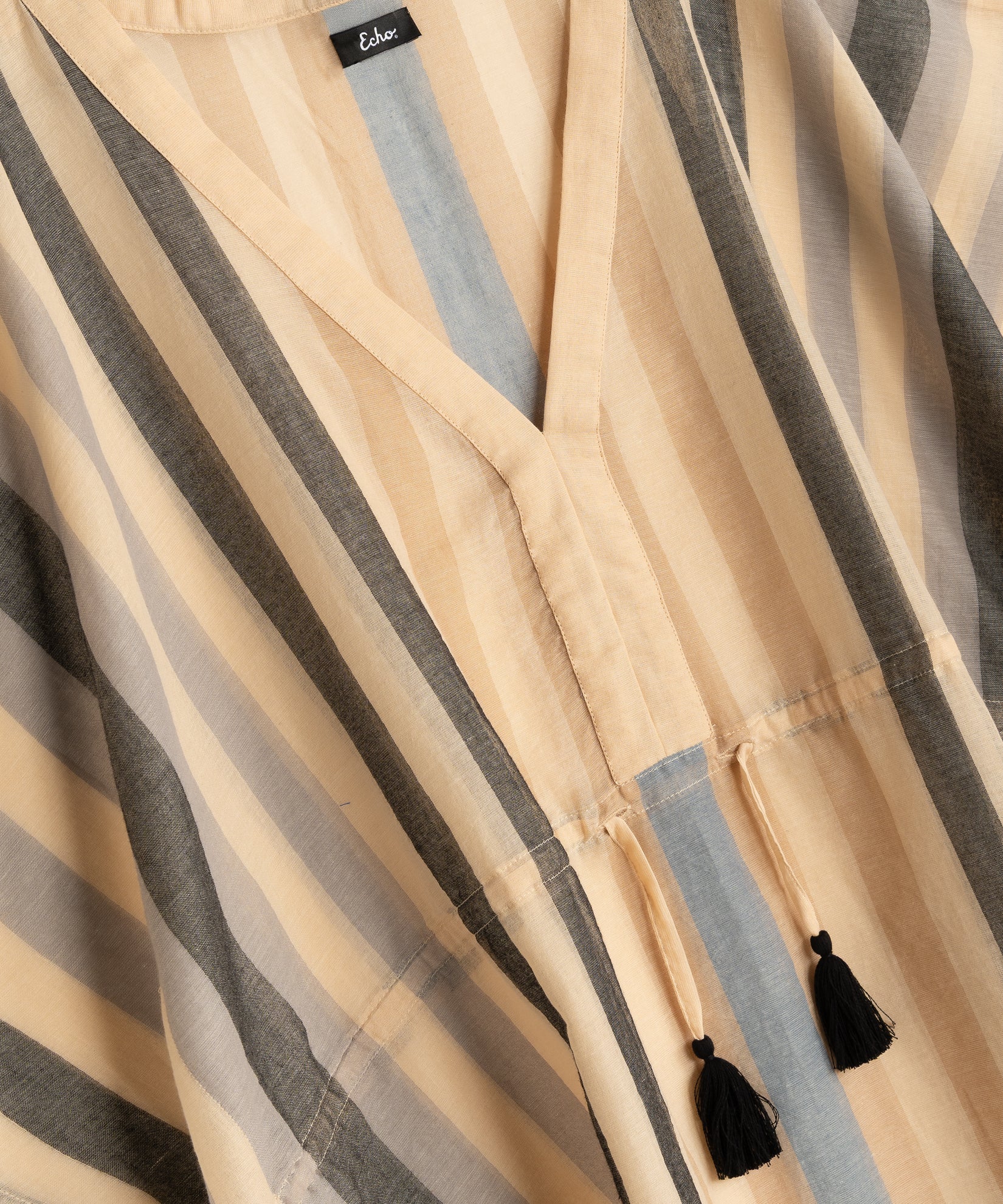 Echo Cabana Stripe Caftan - Image 4