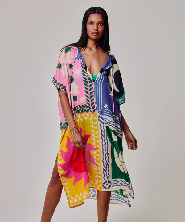 Echo Summer Escape Caftan - Image 3