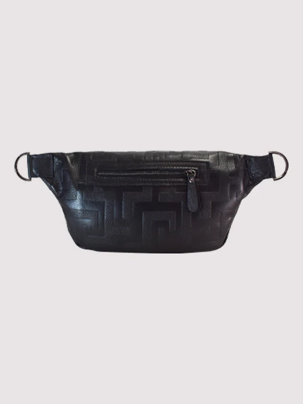 EL Handbags Doris Small Embossed Leather Bag - Image 2
