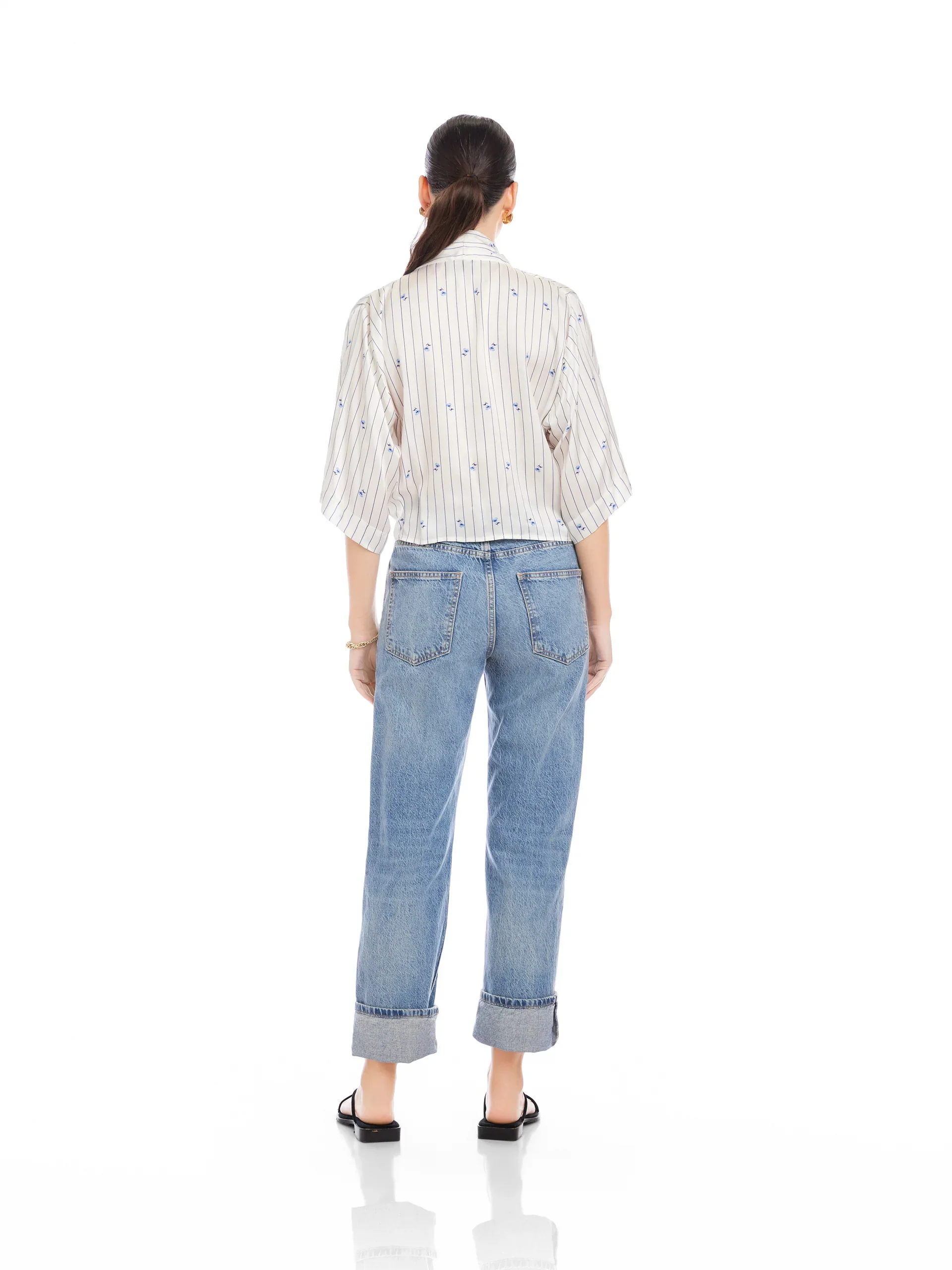 Fifteen Twenty Bernice Tie-Front Blouse - Image 6
