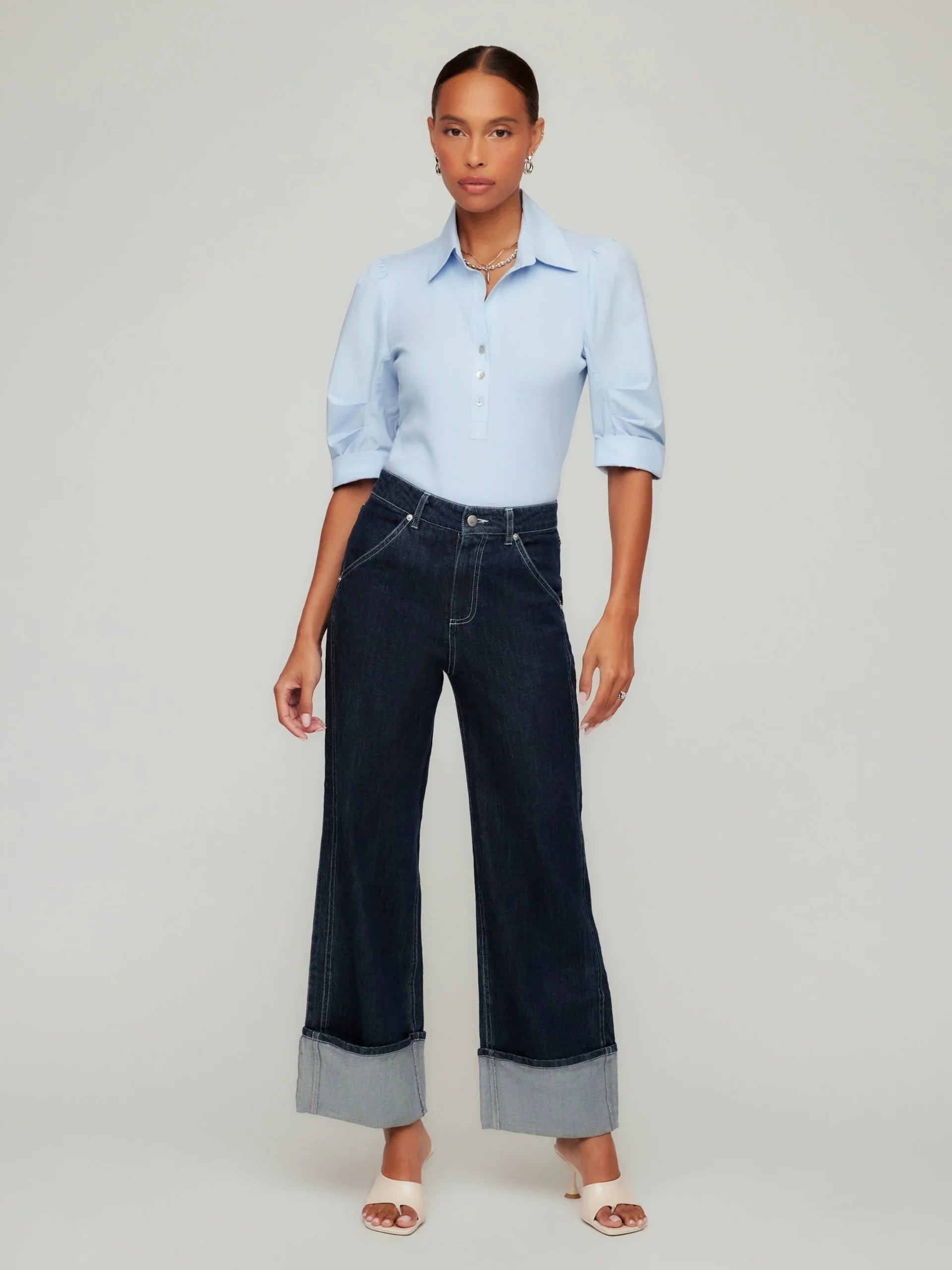 Fifteen Twenty Camden Contrast Henley Top - Image 7