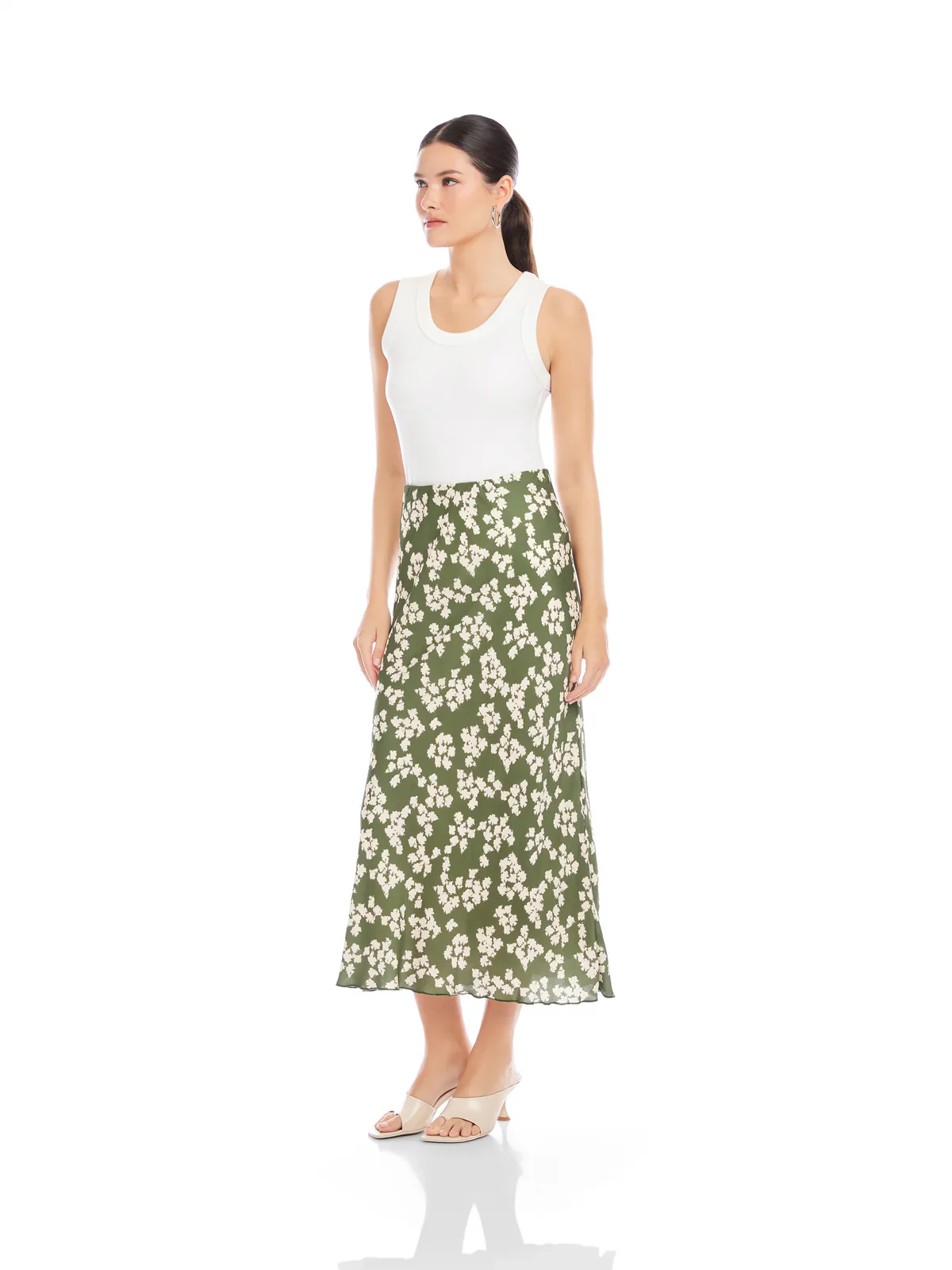 Fifteen Twenty Eva Bias Ankle Skirt - Image 3