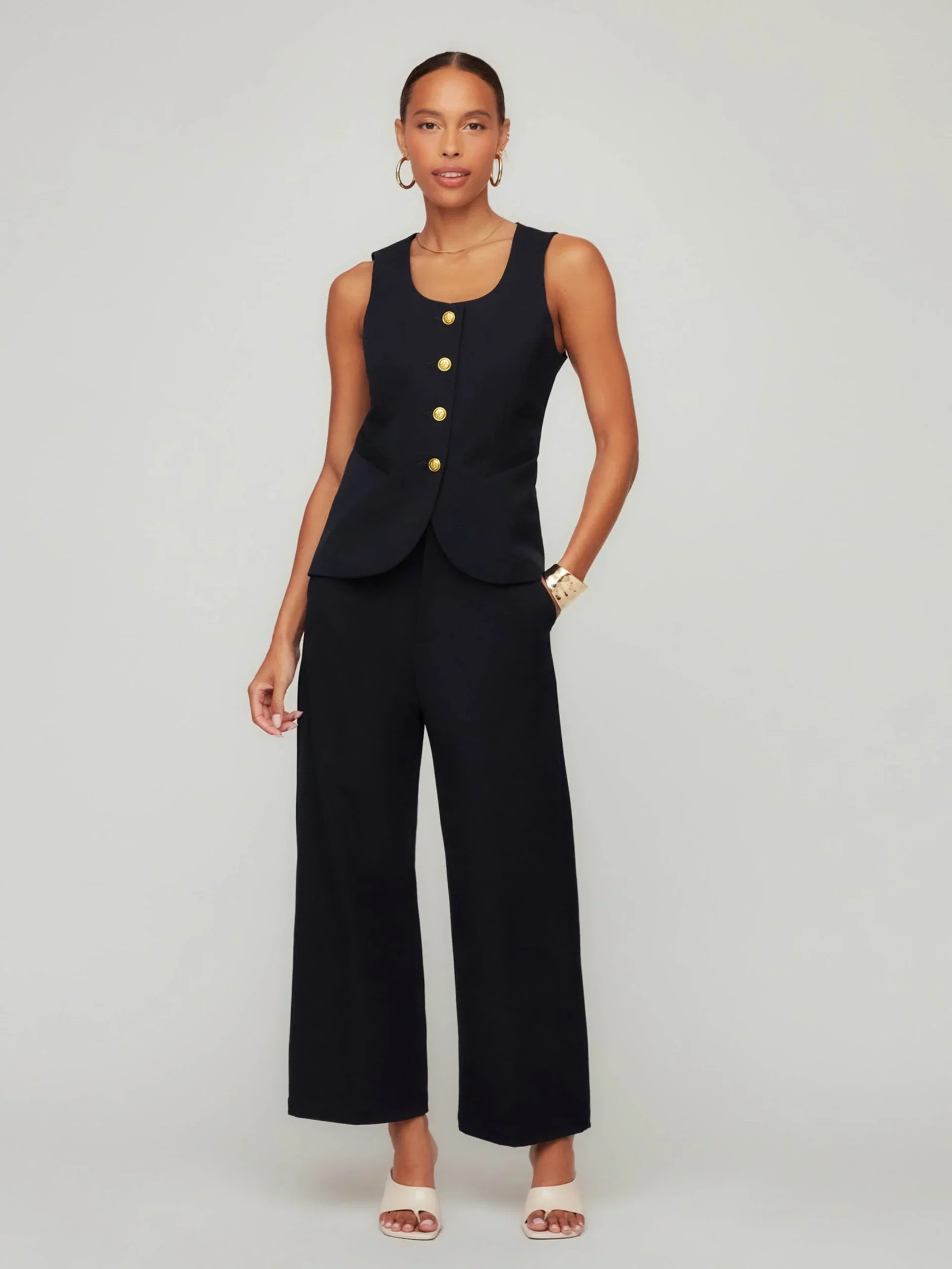 Fifteen Twenty June Button Up Vest - Image 3
