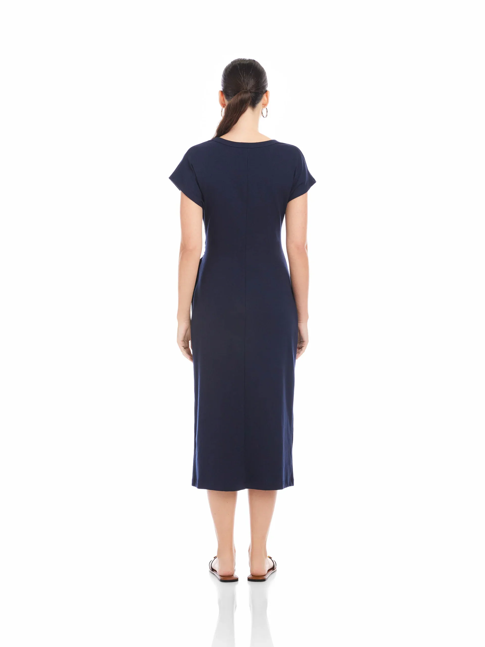 Fifteen Twenty Marissa Side-Knot Midi Dress - Image 8