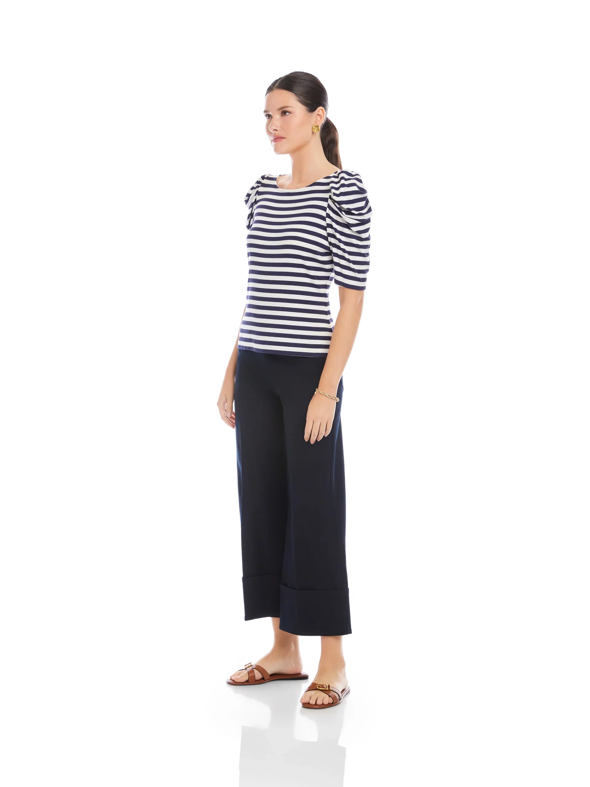 Fifteen Twenty Marni Elbow Sleeve Top - Image 3