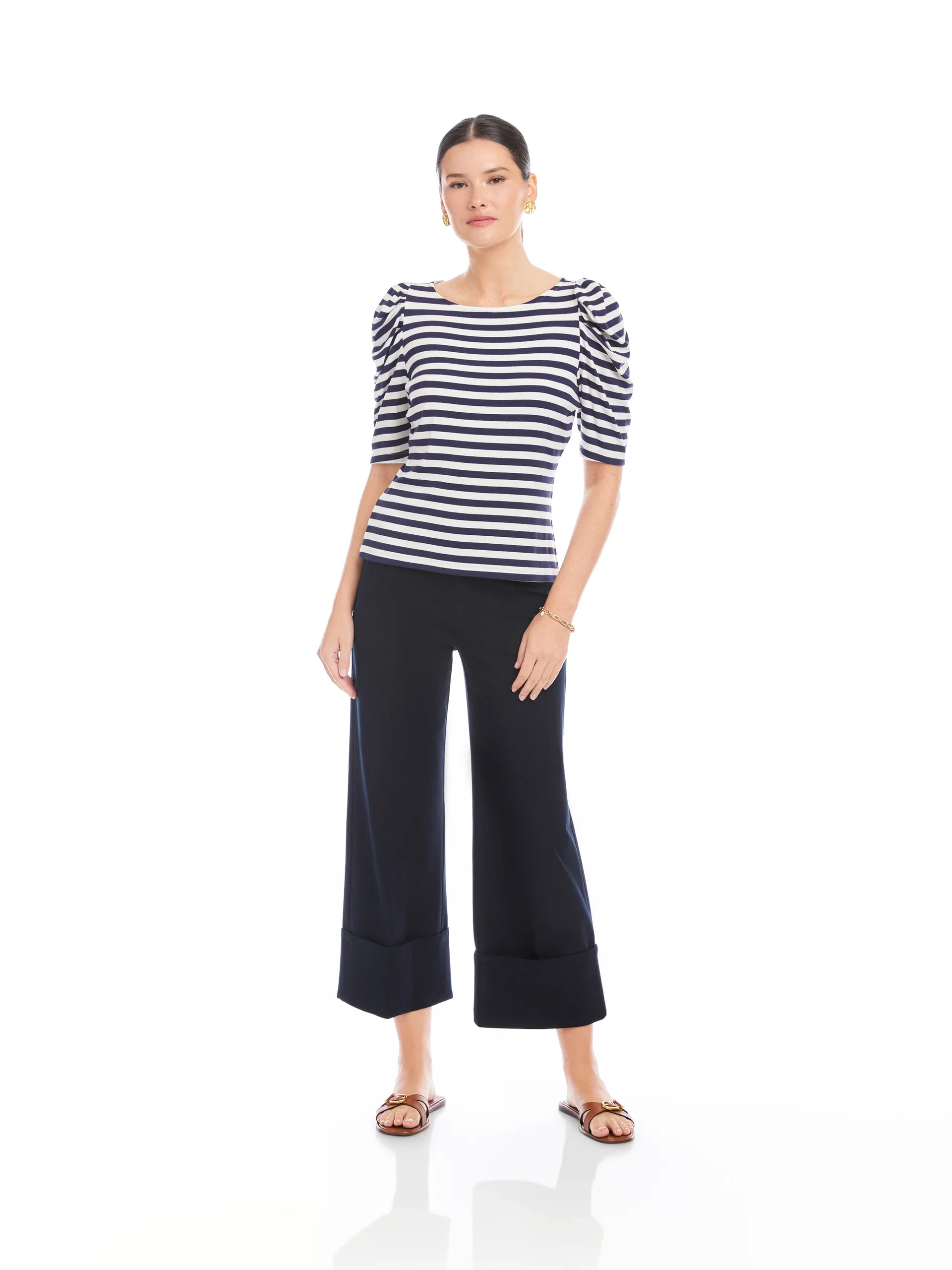 Fifteen Twenty Marni Elbow Sleeve Top - Image 5