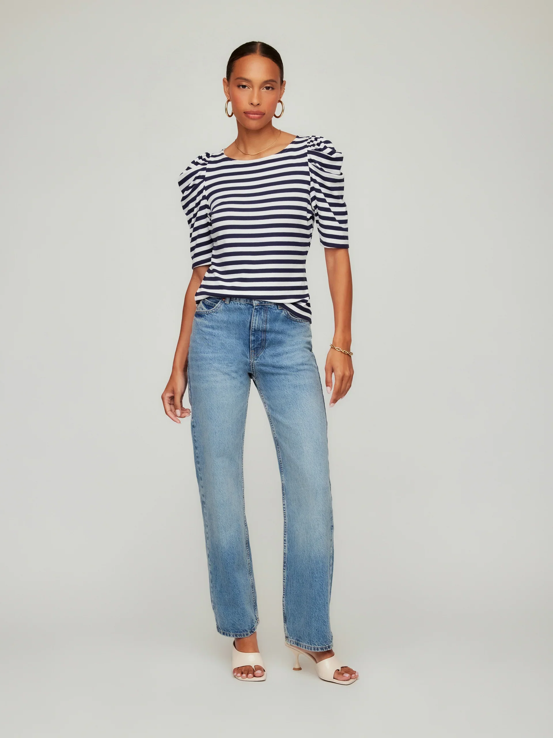 Fifteen Twenty Marni Elbow Sleeve Top - Image 7