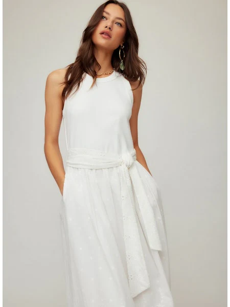 Fifteen Twenty Seline Contrast Midi Dress - Image 2