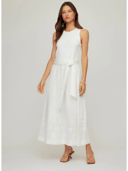 Fifteen Twenty Seline Contrast Midi Dress - Image 3