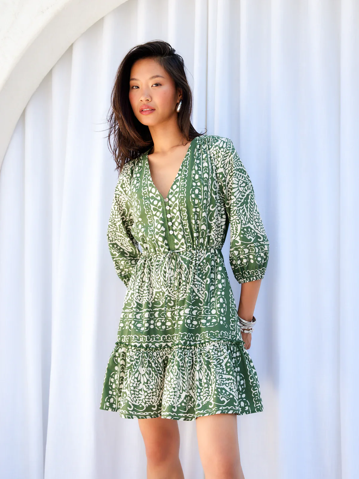 Fifteen Twenty Tasha Tiered Dress - Image 2