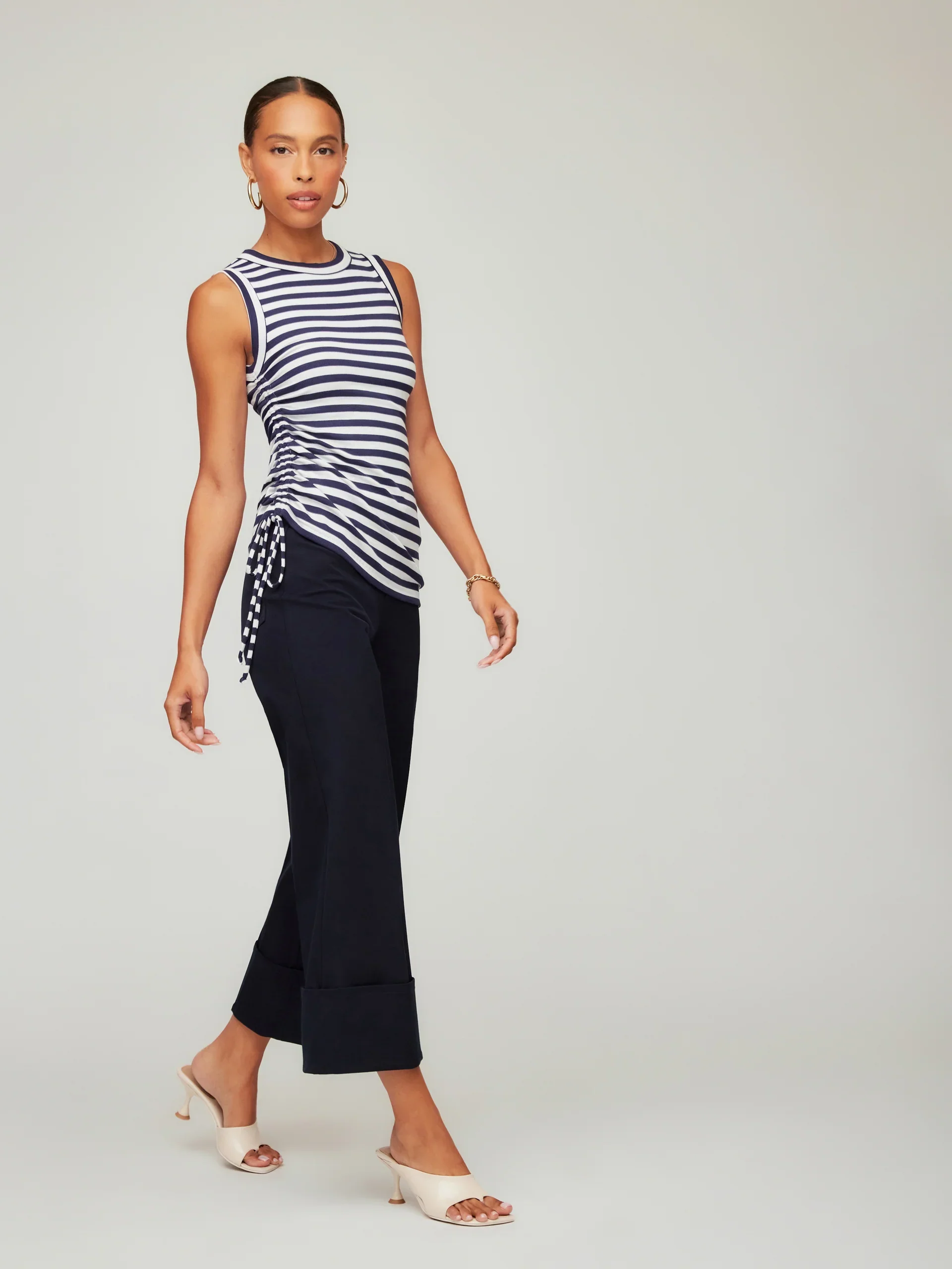 Fifteen Twenty Tia Side-Shirred Tank - Image 3
