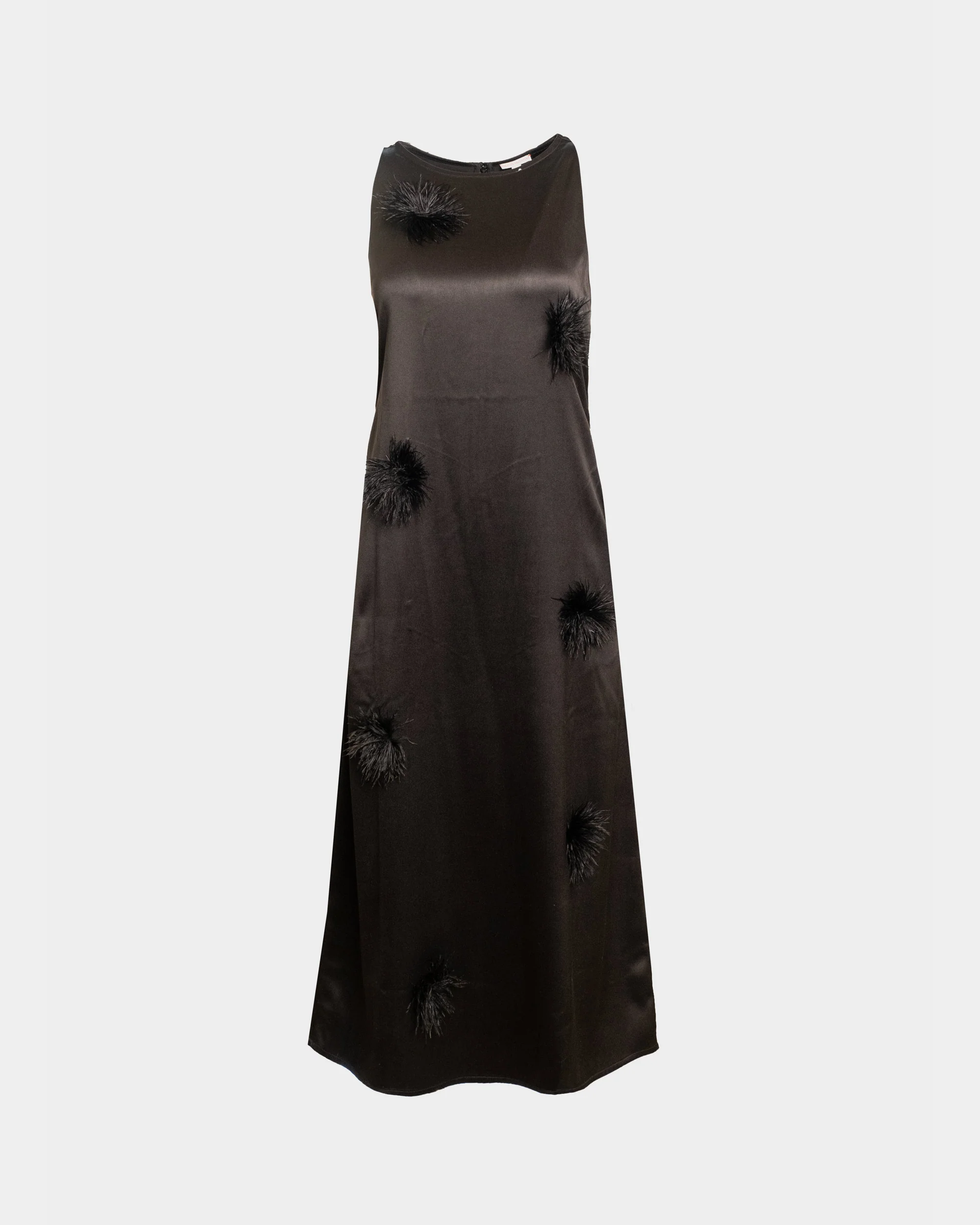 Frances Valentine Francesca Maxi Dress Feather Pouf - Final Sale - Image 7