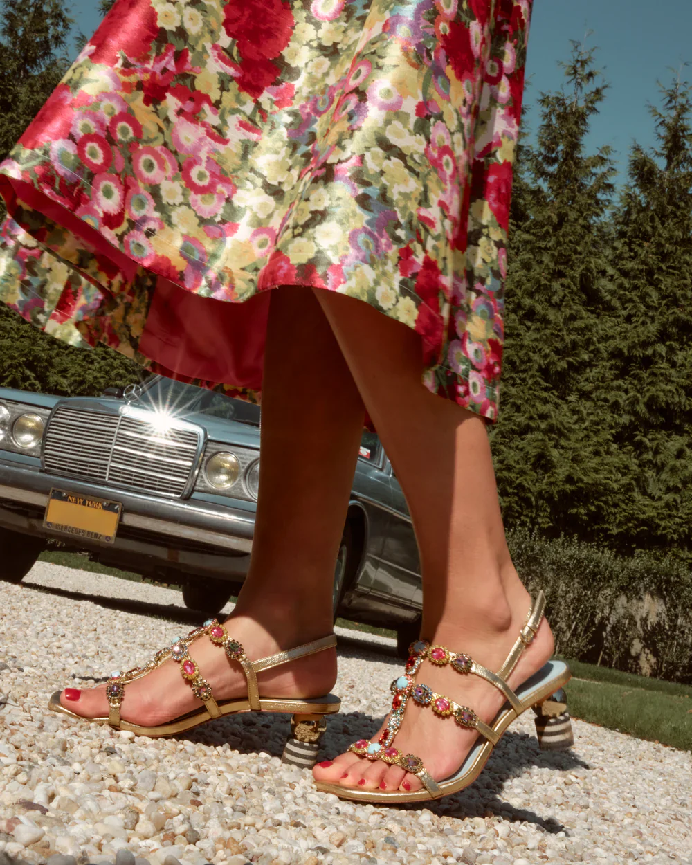 Frances Valentine Kiki Gem Sandal - Image 4