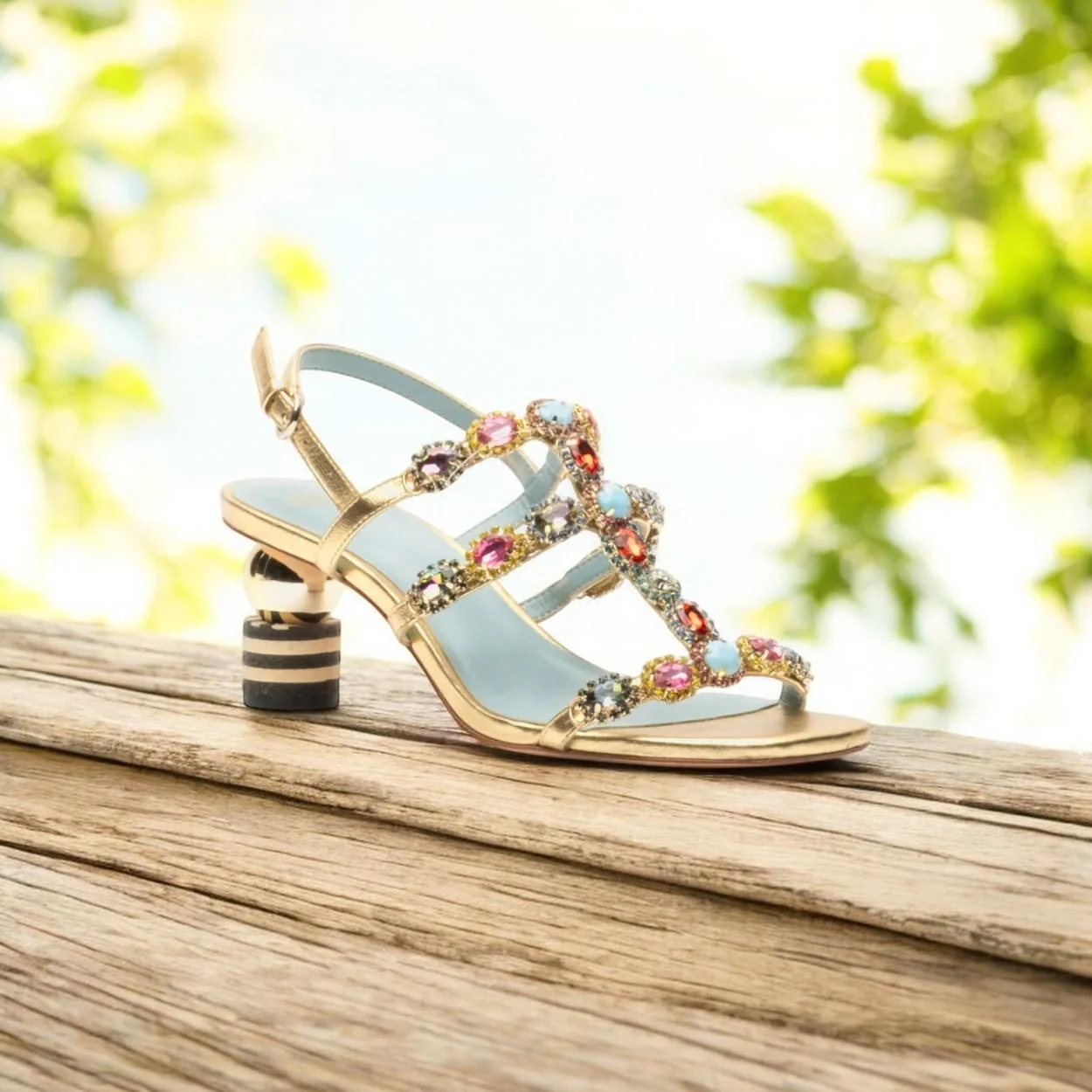 Frances Valentine Kiki Gem Sandal - Image 9
