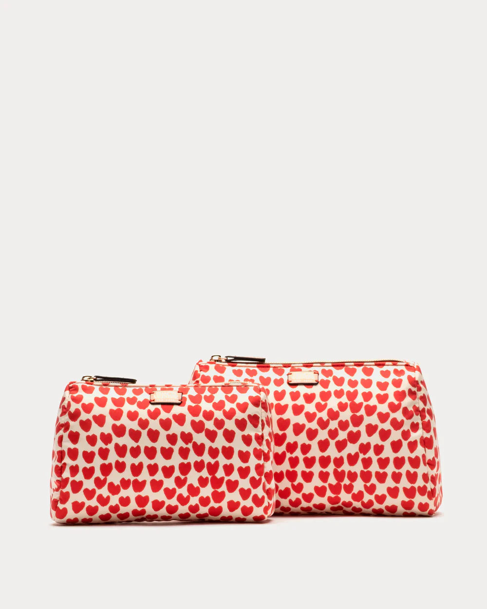 Frances Valentine Large Cosmetic Case, Baby Hearts - Image 4
