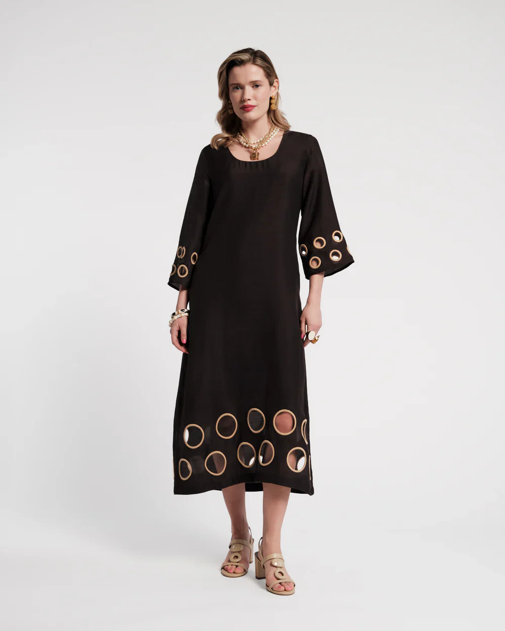Frances Valentine Faye Cut Out Maxi Dress - Image 2