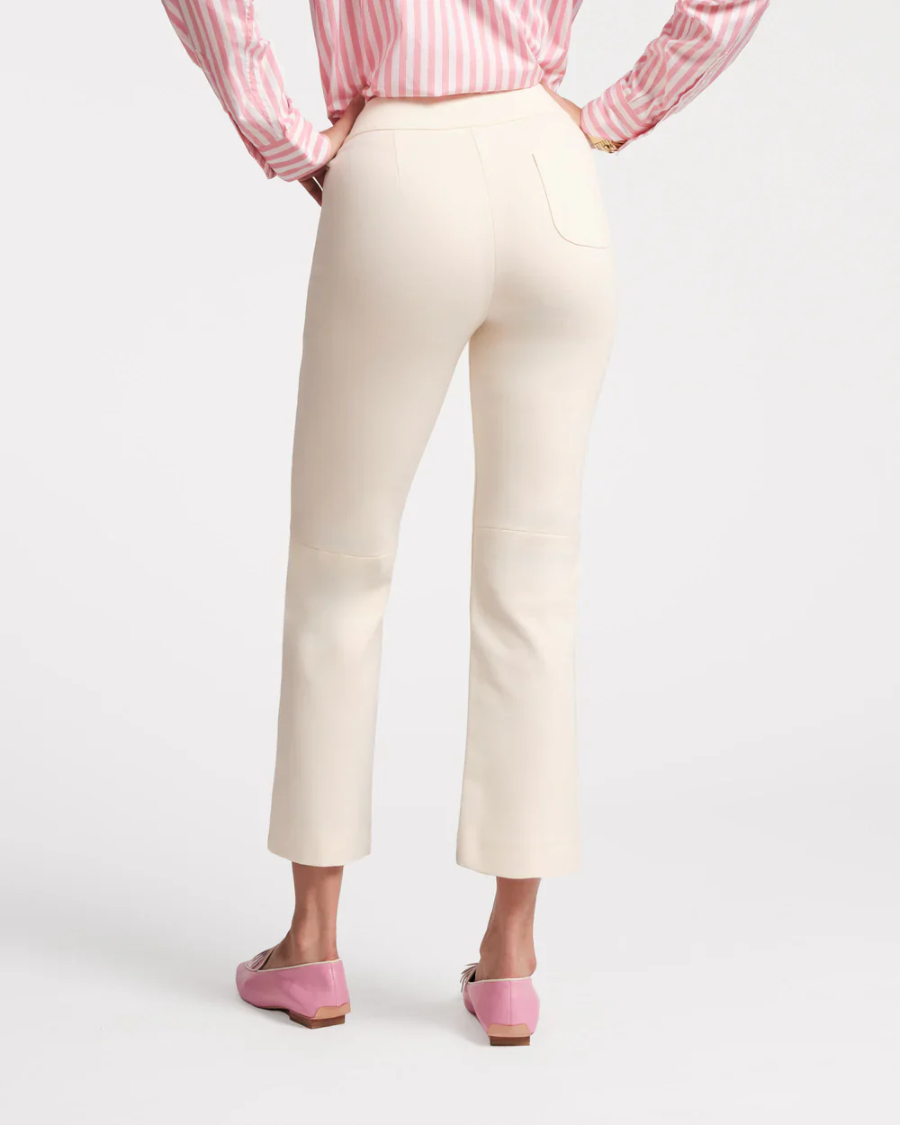 Frances Valentine Wonder Pant, Oyster - Image 5