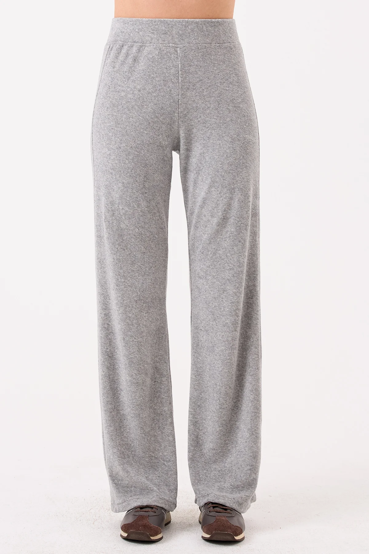 Goldie Lewinter Life of Luxury Track Pant, Gray Heather - Final Sale - Image 2