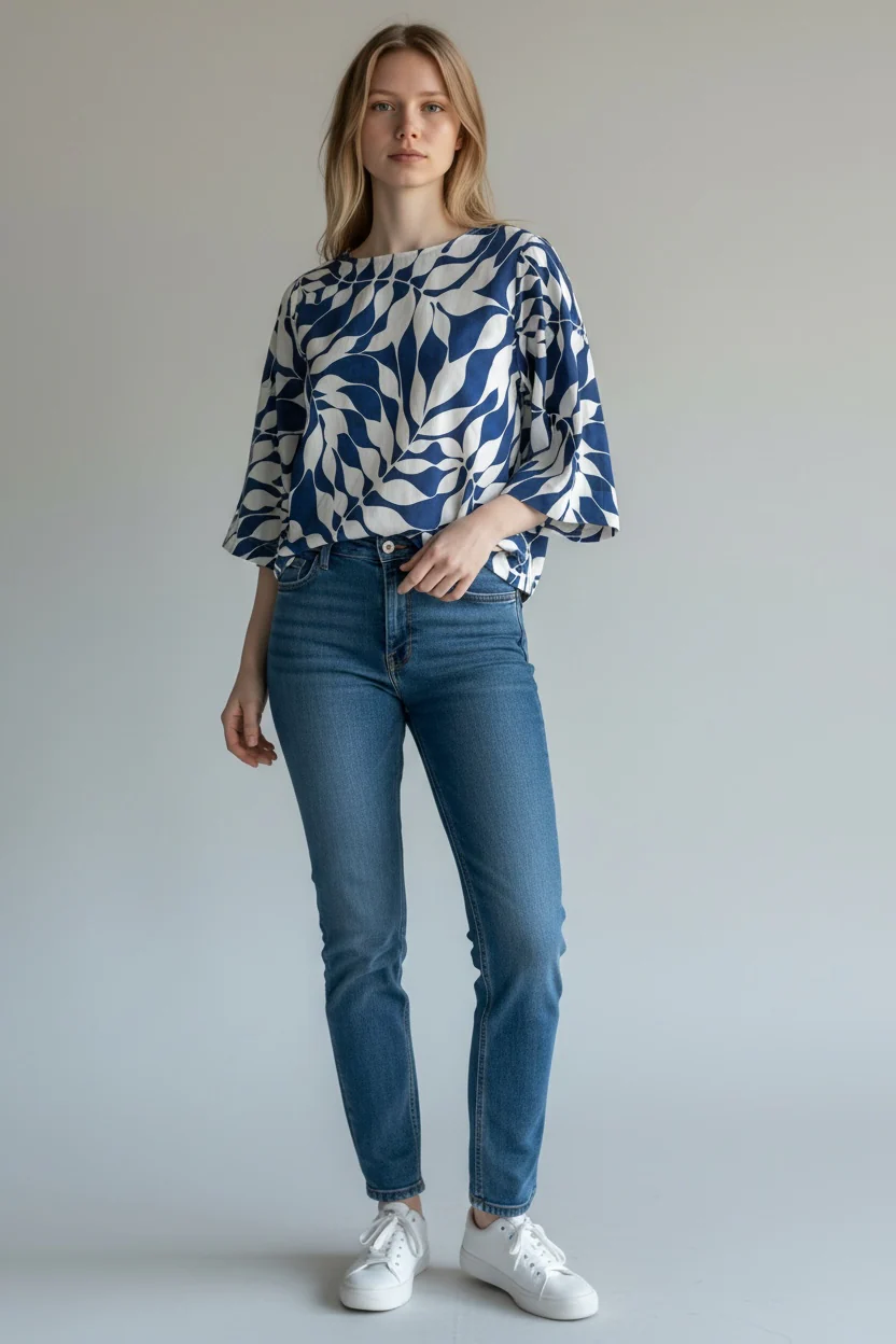 Hartford Hipso Woven Top - Image 2