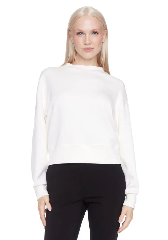 iltm (i love tyler madison) Alessia Provence Sweatshirt, White - Image 6