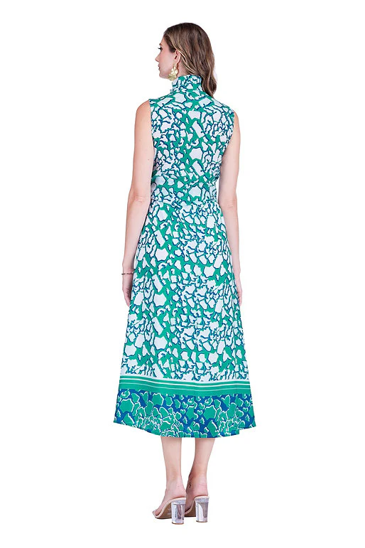 Jade Back Wrap Maxi Dress - Image 2