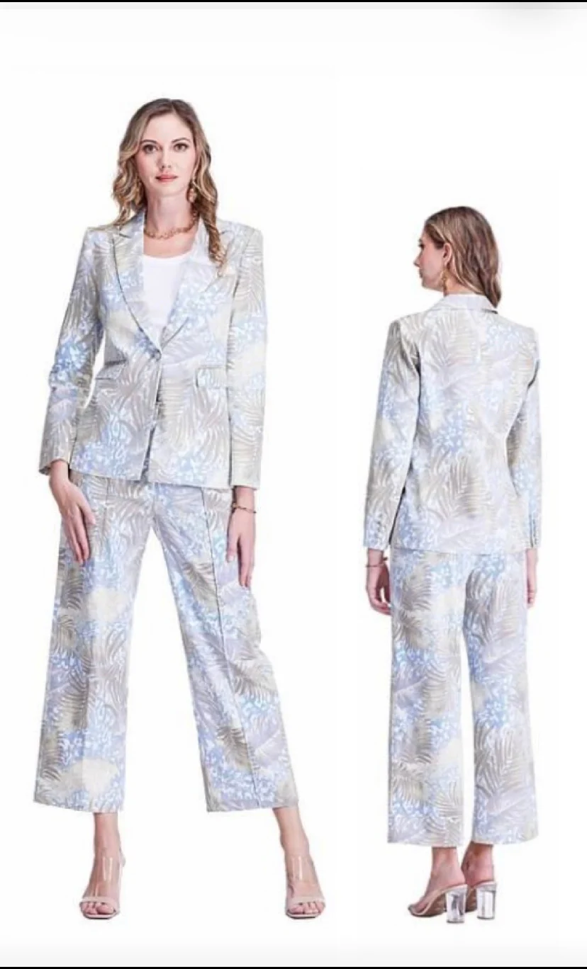 Jade Button Blazer - Image 4