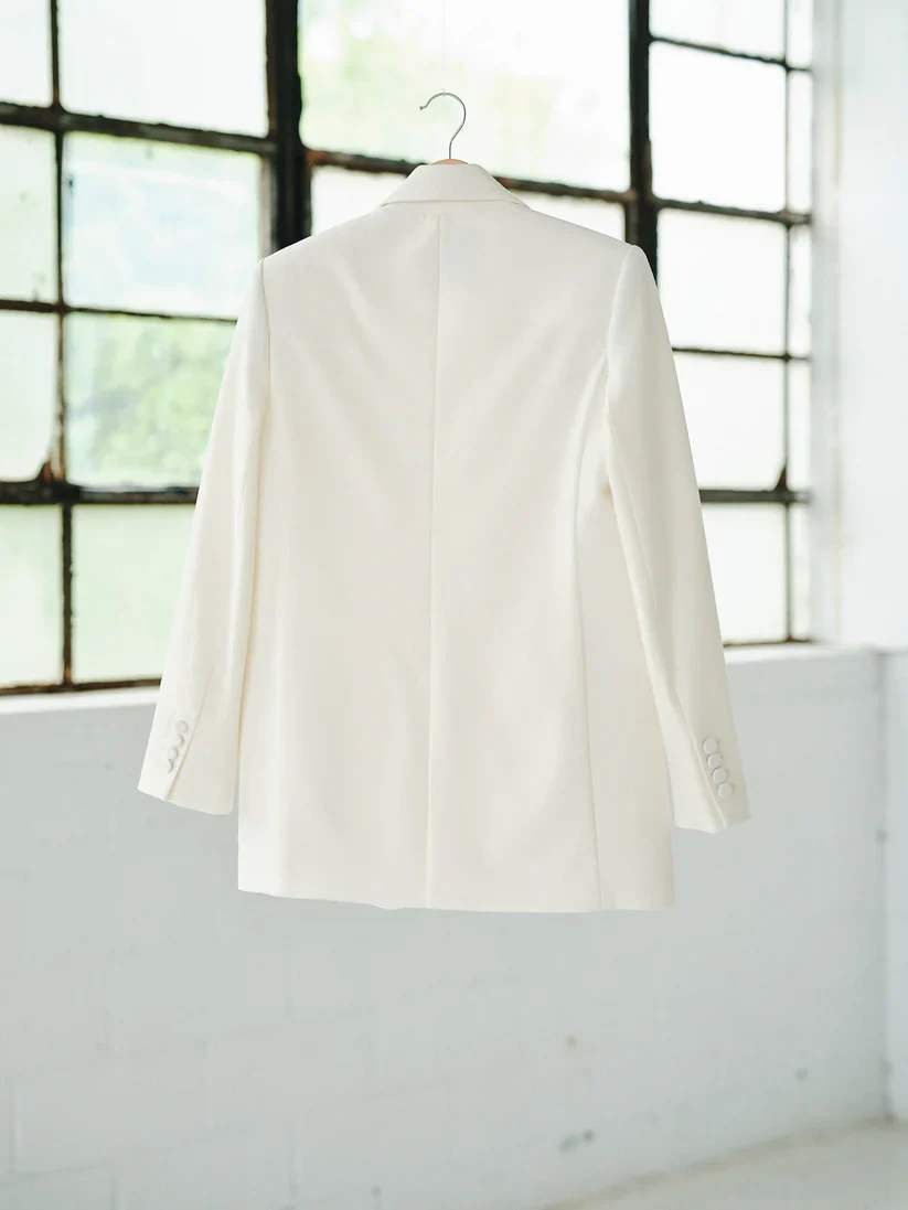 JL27 The Classic Blazer, Ivory - Final Sale - Image 8