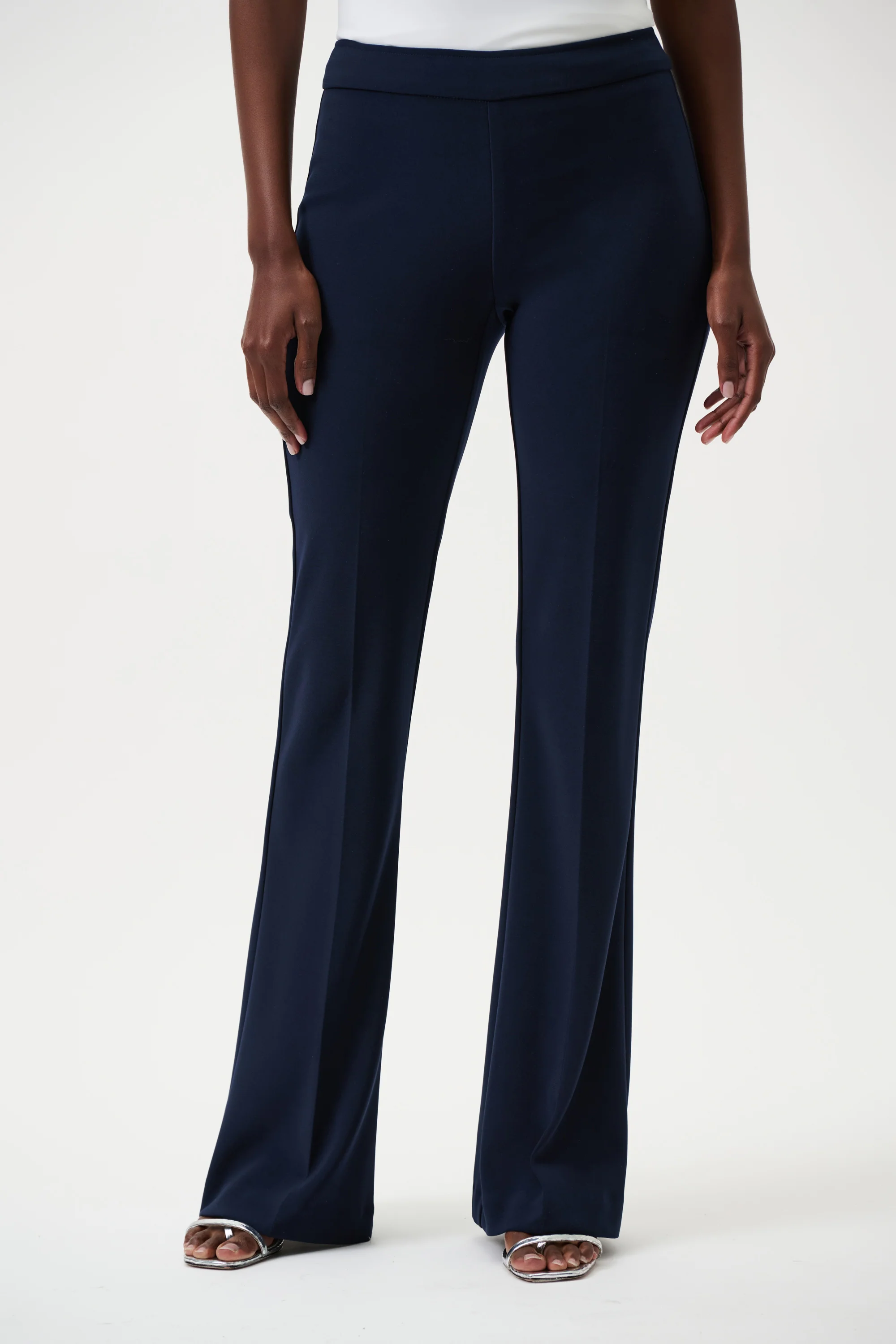 Joseph Ribkoff Classic Flare Pant, Midnight Blue - Image 2