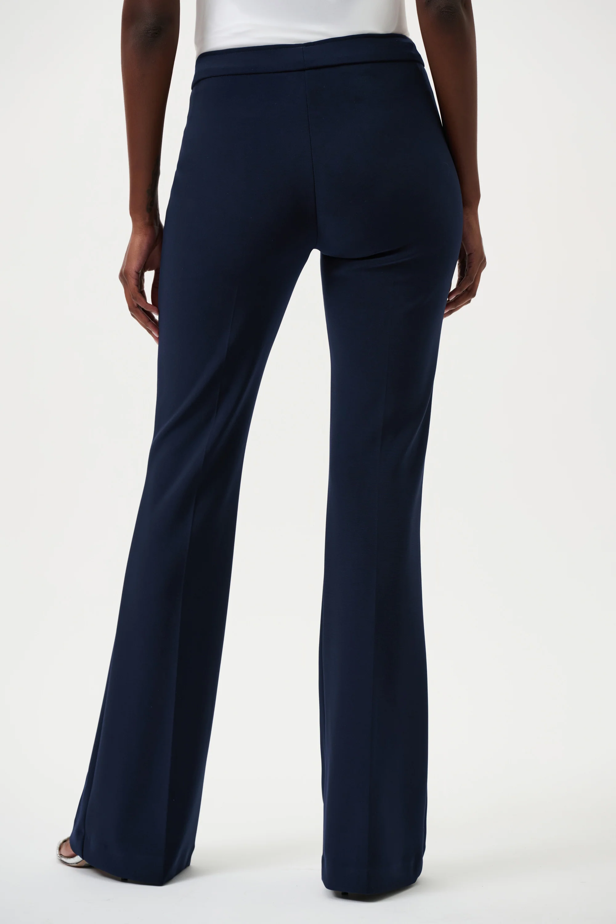 Joseph Ribkoff Classic Flare Pant, Midnight Blue - Image 3