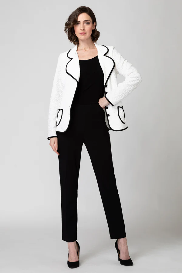 Joseph Ribkoff Ankle Length Pant, Black - Image 5