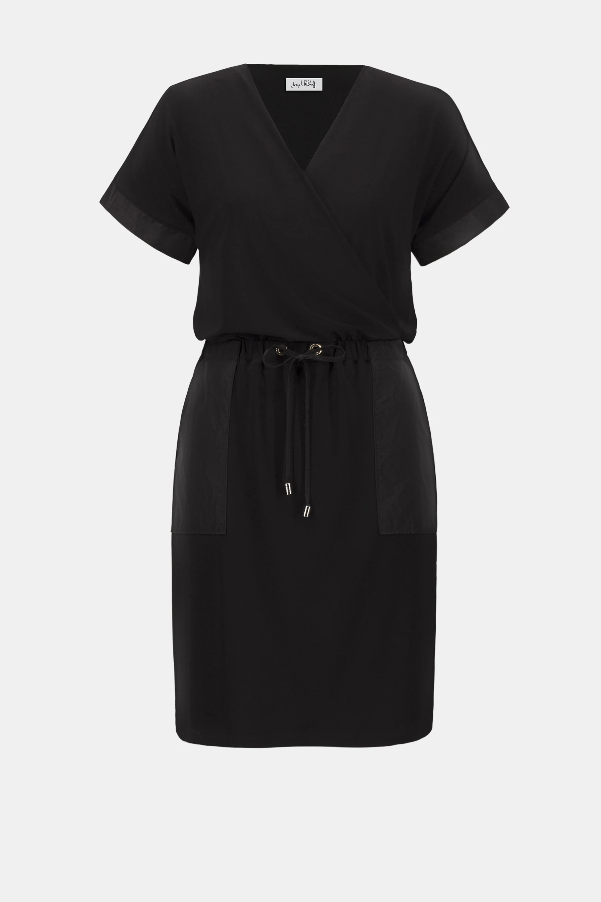 Joseph Ribkoff Silky Knit and Memory Straight Wrap Dress - Image 5