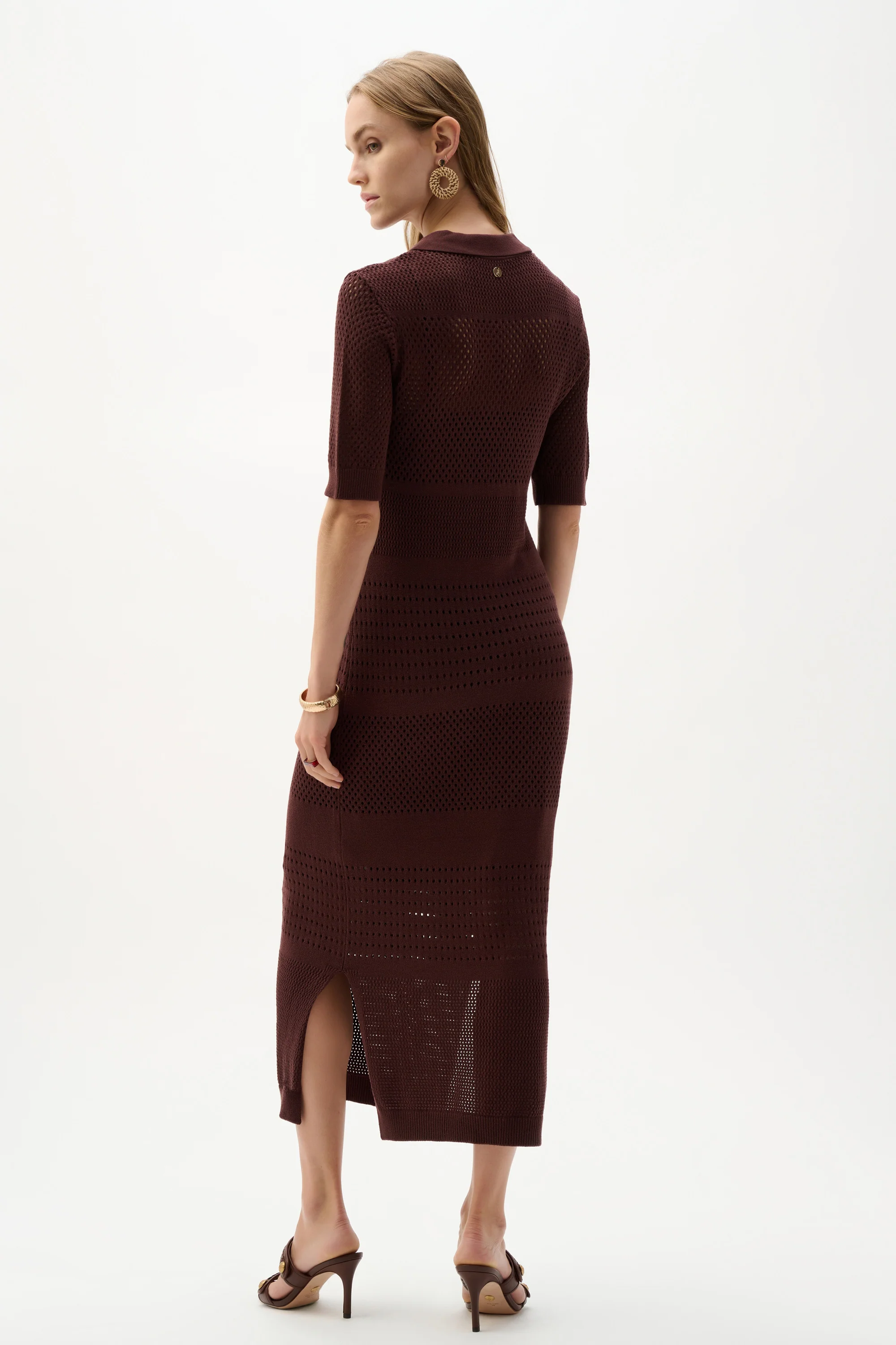 Joseph Ribkoff Sweater Knit Straight Dress - Image 4