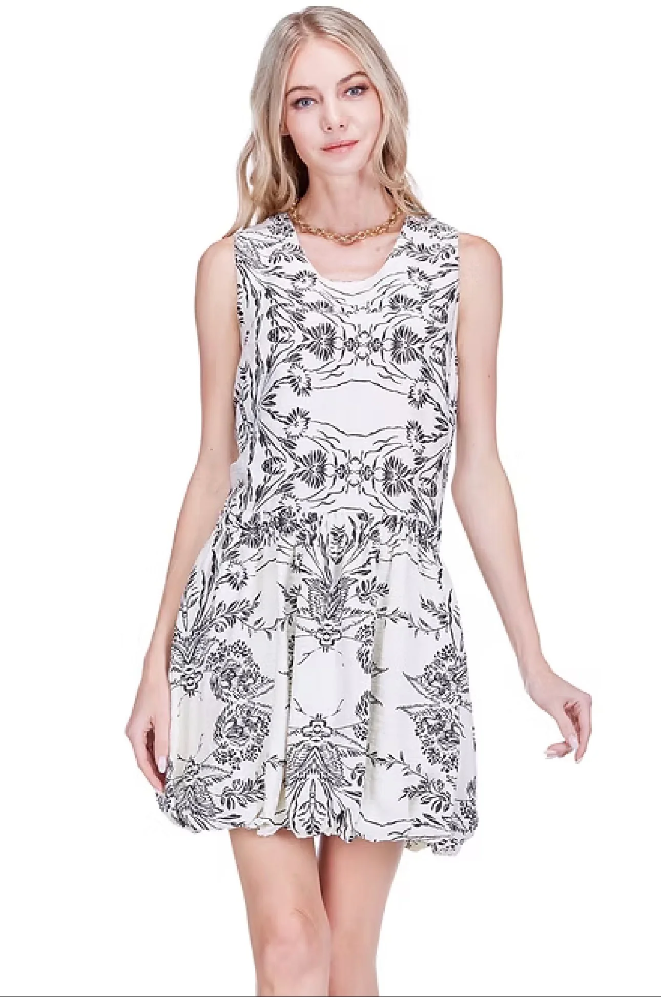 Joy Joy Bubbles Hem Dress - Image 2